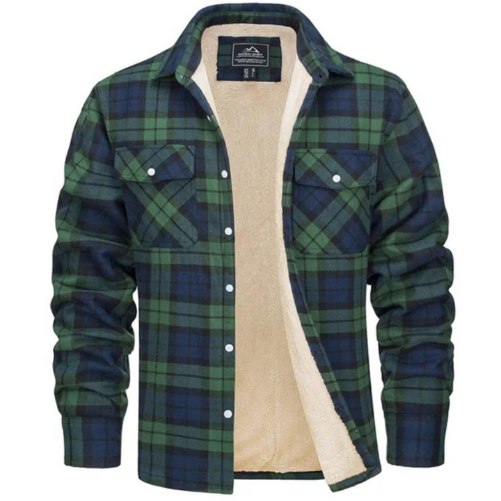 Dame tyk ternet jakke med hætte, foret med varm fleece, lynlås foran, ideel til efterår og vinter.