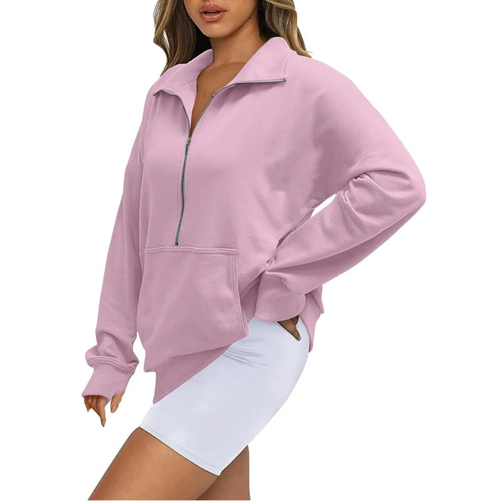 Naisten pystykauluksinen fleece-villatakki, pehmeä ja lämmin. Sopii arkeen tai retkeilyyn, saatavilla eri väreissä.