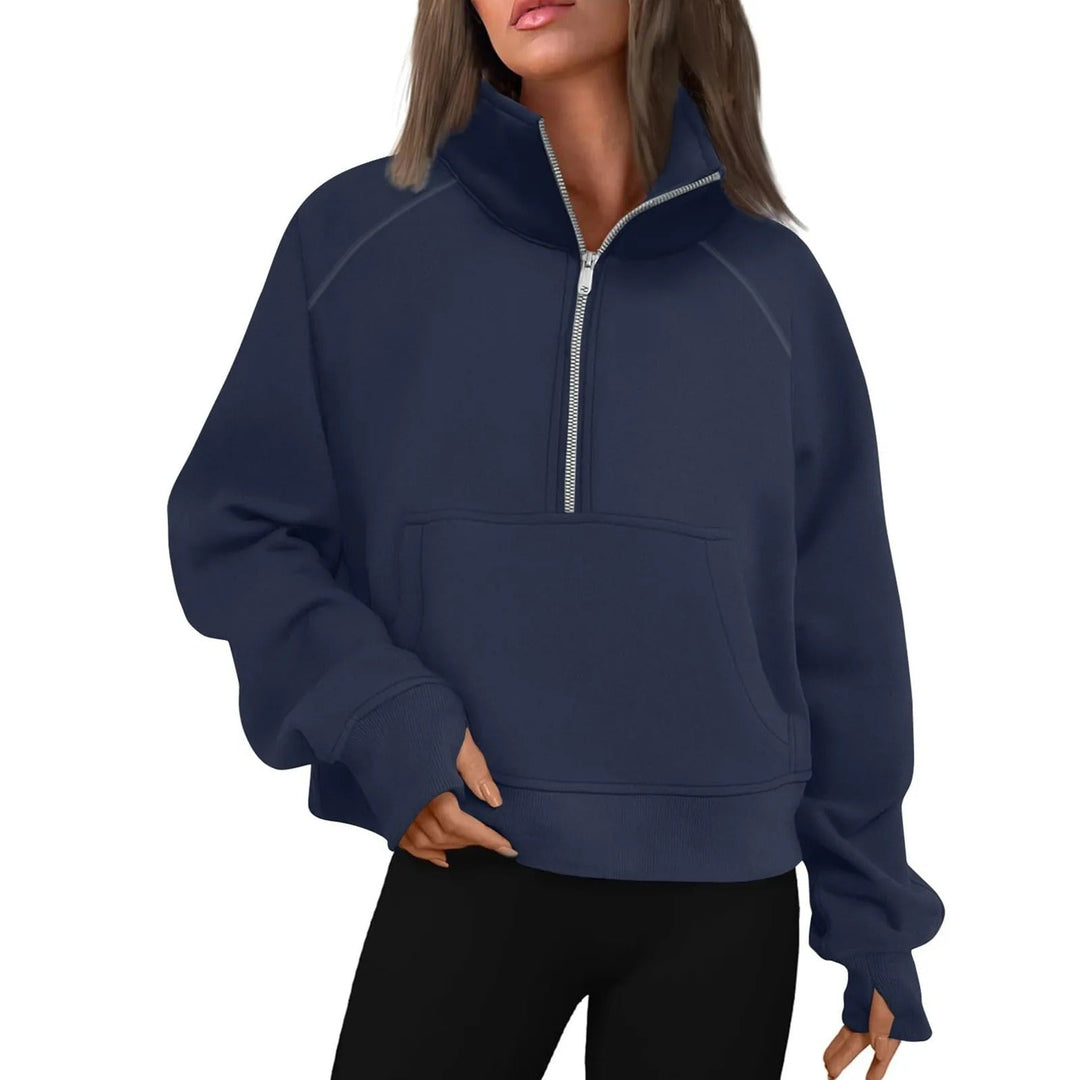 Naisten pystykauluksinen fleece-villatakki, pehmeä ja lämmin. Sopii arkeen tai retkeilyyn, saatavilla eri väreissä.