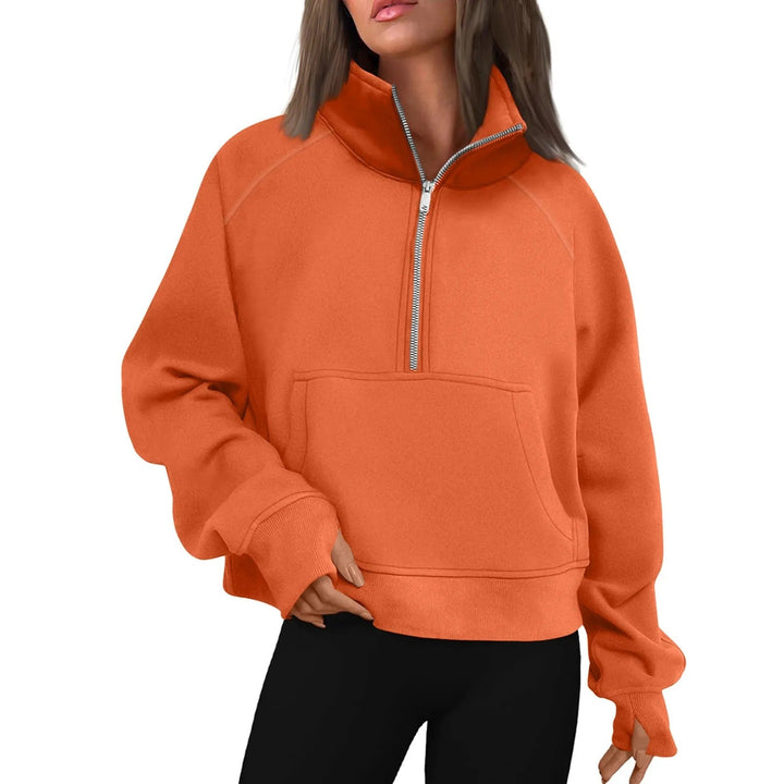 Naisten pystykauluksinen fleece-villatakki, pehmeä ja lämmin. Sopii arkeen tai retkeilyyn, saatavilla eri väreissä.
