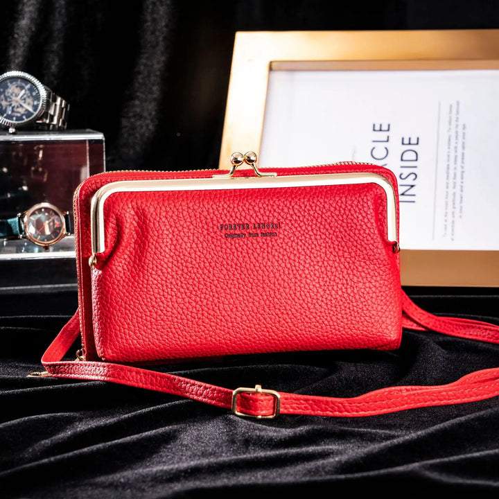 Dame Crossbody Taske - detaljer om lukning
