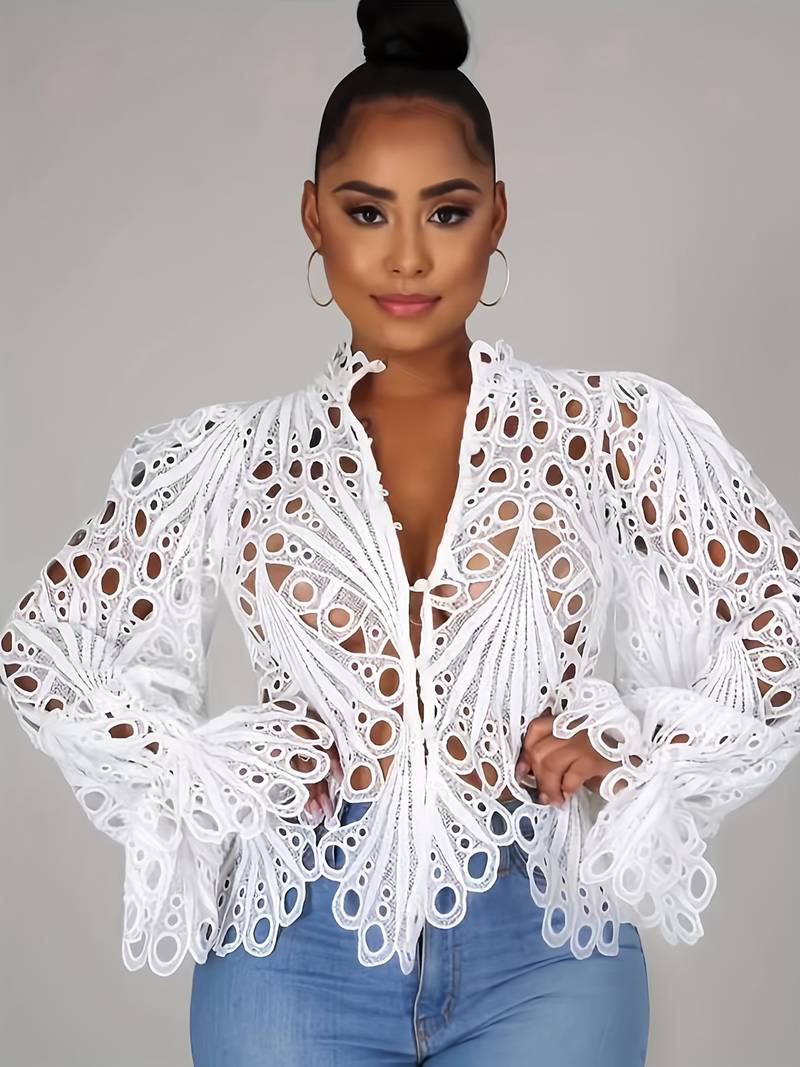Asymmetrisk Bluse