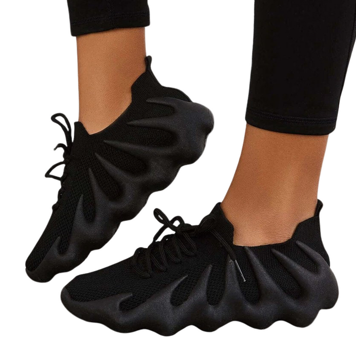 Naisten tyylikkäät hengittävät sneakers, beige sävy, kestävä päällinen, ergonominen muotoilu, urbaaniin ja aktiiviseen tyylii