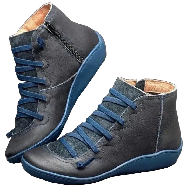 Dames waterdichte winterlaarzen, zwart, lichte nano-schuimzool, stijlvol design, perfect voor wintergebruik.