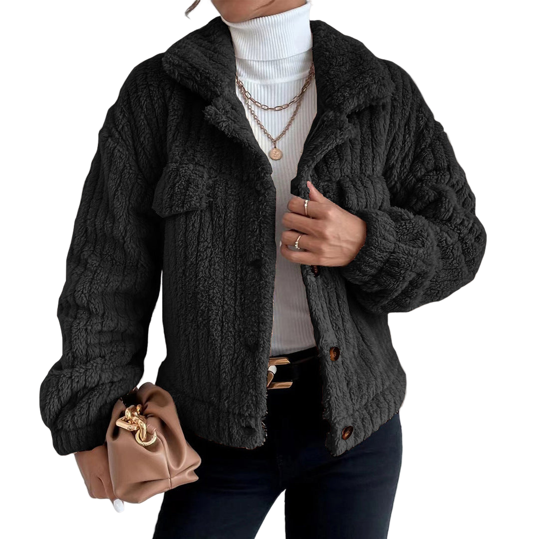 "Naisten ylipitkä teddy faux shearling takki, pehmeä ja mukava, täydellinen syksyn ja talven viileisiin päiviin."