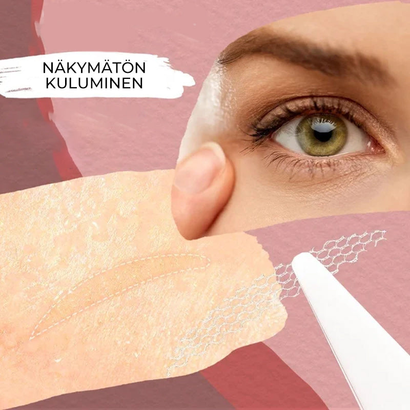 Usynlige øjenlågsløftetape til et naturligt look, gennemsigtige, sømløse, vandtætte og langtidsholdbare.