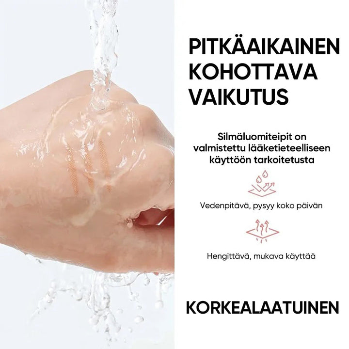Kvinders usynlige øjenlågsløfter, tyndt og diskret look, naturligt smukke øjenlåg, højkvalitets materiale
