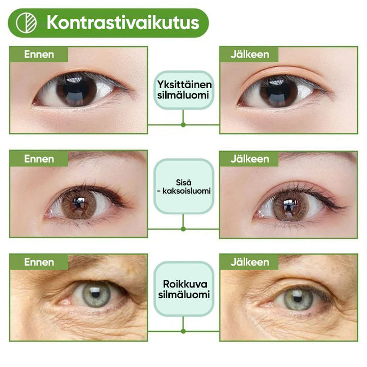 Kvinders usynlige øjenlågsløfter, tyndt og diskret look, naturligt smukke øjenlåg, højkvalitets materiale