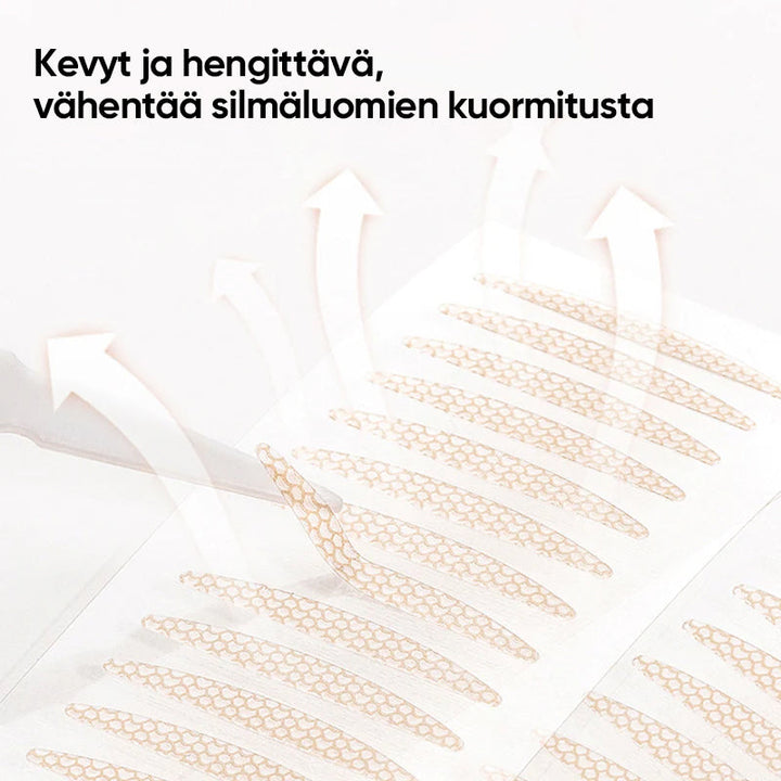Kvinders usynlige øjenlågsløfter, tyndt og diskret look, naturligt smukke øjenlåg, højkvalitets materiale