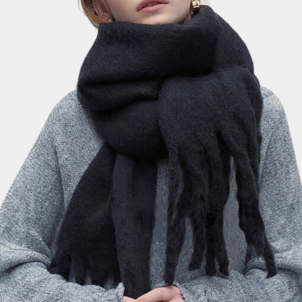 Blødt og stilfuldt dame multifunktionelt tørklæde om halsen, klassisk design, egnet til mode, polyester, tilbehør.