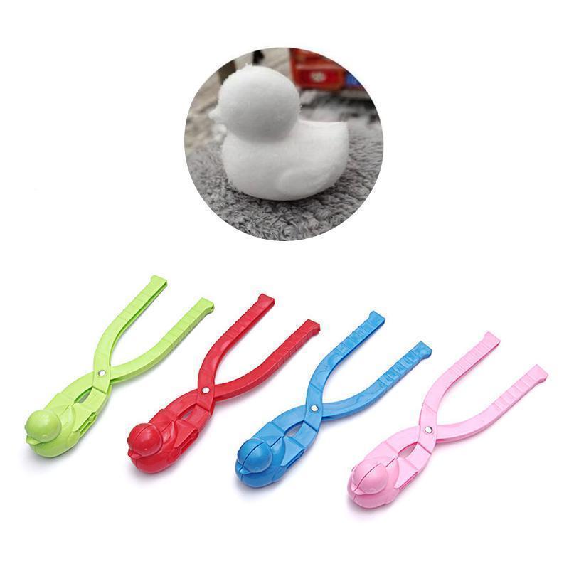 Rød mini snegleform til legende vinterleg, let og nem at bruge, perfekte snebolde hurtigt.