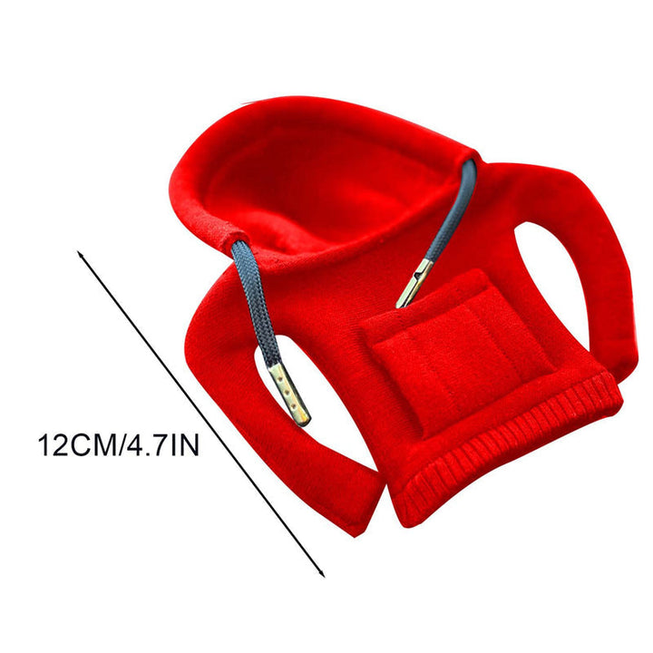 Elegant cotton gearshift cover for car, stylish and multicolor, protects against scratches and adds interior elegance.