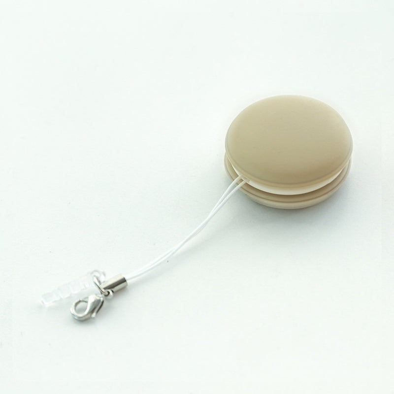Romantisk macaron telefonrenser i pastelfarver, lyserød, blå, grøn, khaki. Elegant tilbehør til voksne.