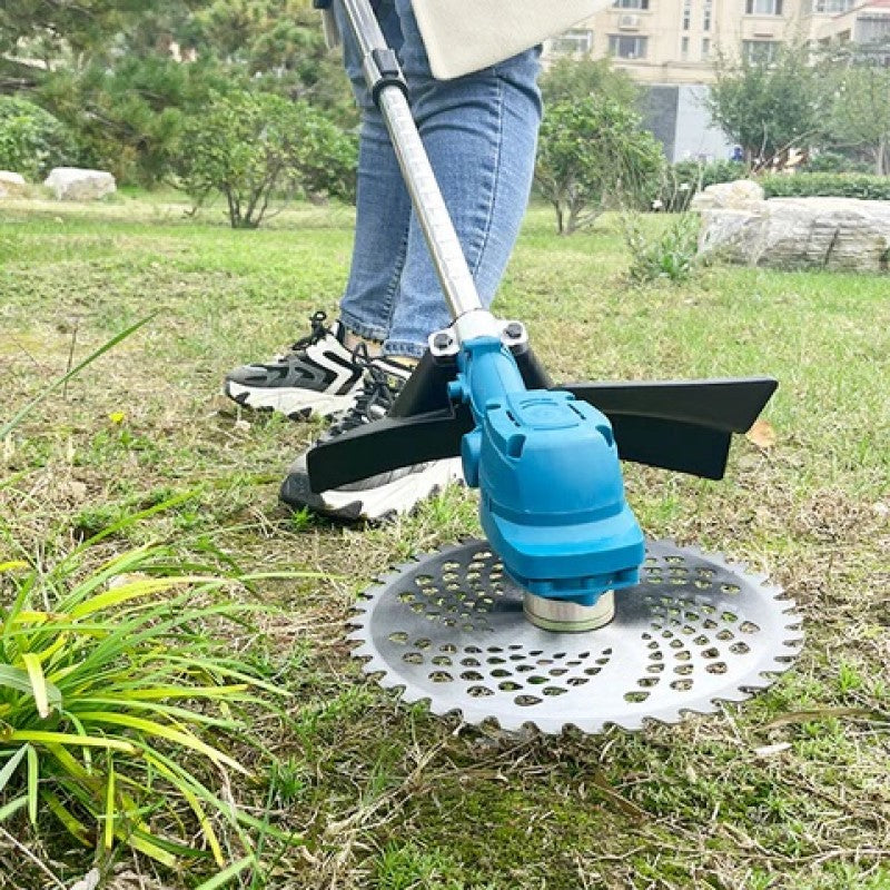 Plæneklipper savblad, metallegering, skarpt 40/60/80-tandet design, klipper effektivt græs og buske.
