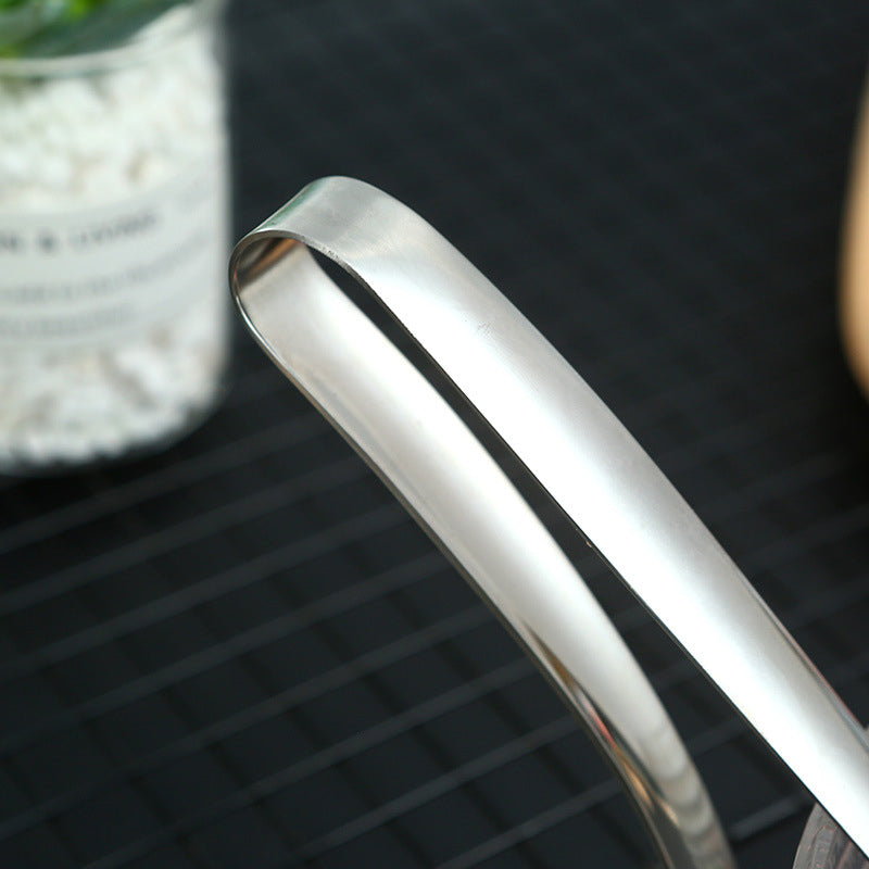 Rustfrit stål kødbolleske med ergonomisk langt håndtag, sølvfarvet, holdbar, nem at lave perfekte kødboller