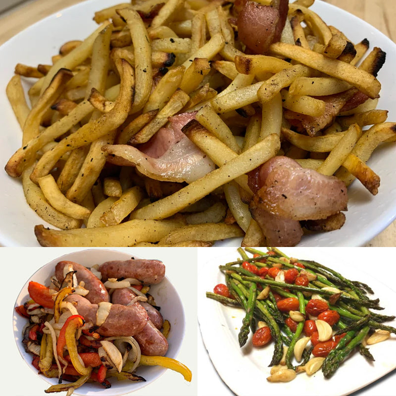 Rustfrit stål BBQ grillkurv; holdbar, 304-stål roterende kurv til jævn tilberedning, nem rengøring, hjem & køkken.