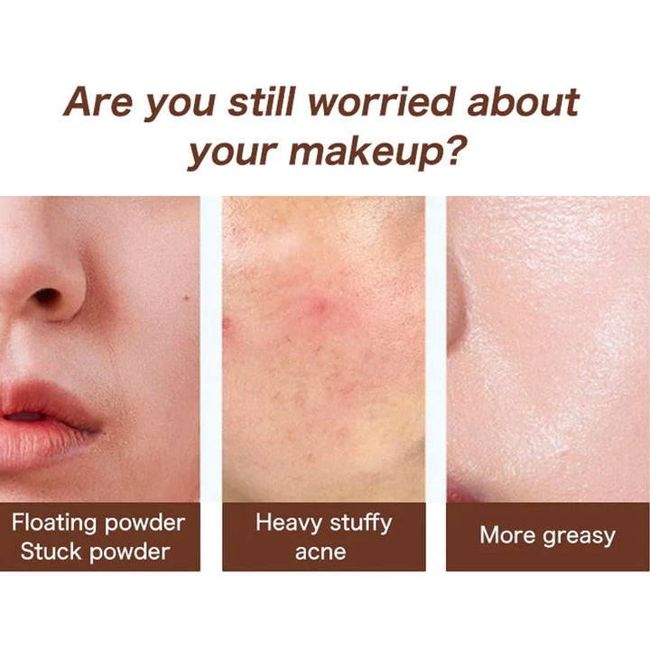 Fløjlsblødt matt ansigtspudder, let og fejfrit makeup-finish, pudderpuff og spejl inkluderet.
