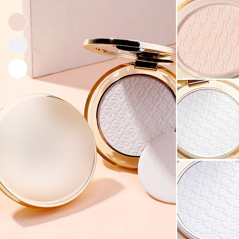 Fløjlsblødt matt ansigtspudder, let og fejfrit makeup-finish, pudderpuff og spejl inkluderet.