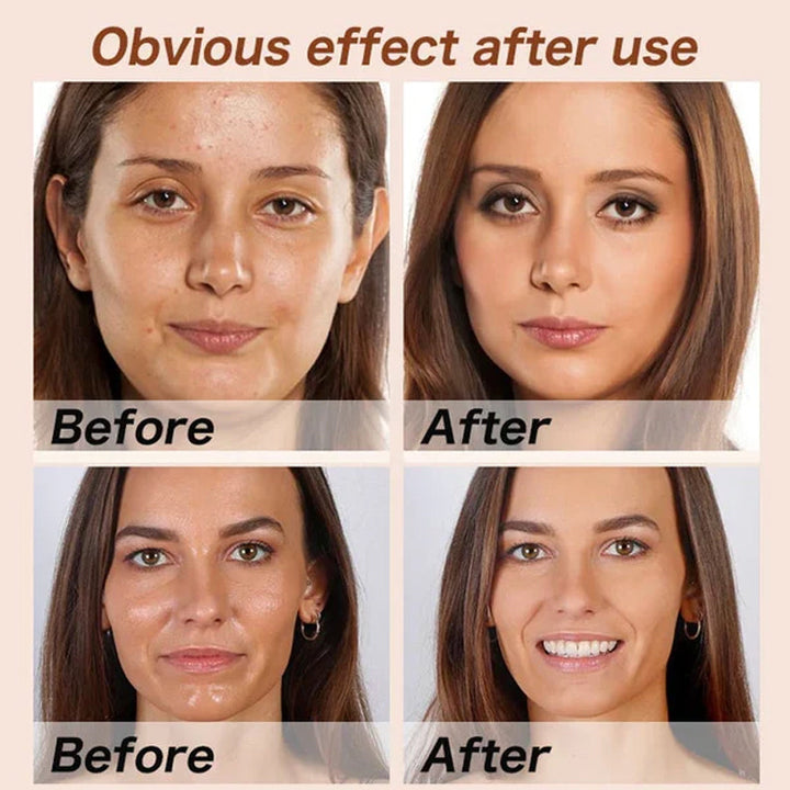 Fløjlsblødt matt ansigtspudder, let og fejfrit makeup-finish, pudderpuff og spejl inkluderet.