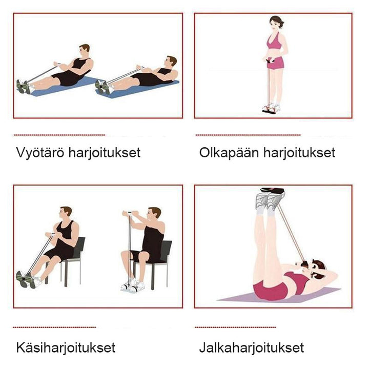 Justerbar mavetræner, kompakt størrelse, skumhåndtag, sugeevne, stabil, forskellige farver, multifunktionel til træning.