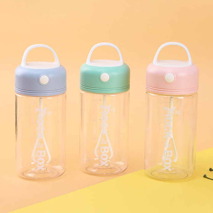 Sähköinen sekoituspullo, tyylikäs muotoilu, BPA-vapaa, vuotamaton, 450 ml kapasiteetti, ergonominen, kannettava gadget.