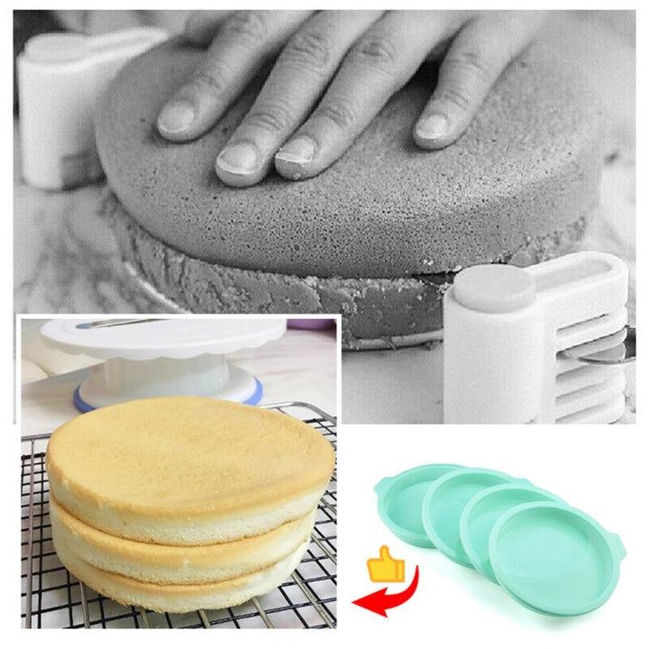 Silikone Bake Pro lagkageform, rund form, pink. Velegnet til farverige regnbuekager.