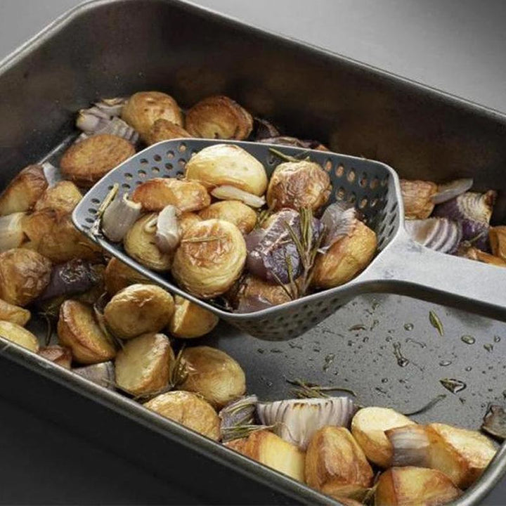 Silikone køkkensi ' med langt håndtag; æstetisk farveudvalg, holdbart silikone, fantastisk tidsbesparer i køkkenet