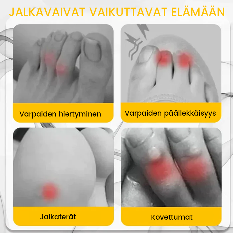 Silikone gennemsigtige tåbeskyttere, unisex, tåbeskyttelse og komfort, medicinsk silikone, pakker med 2/10 stk.