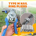1 Sæt (M-type Ring Bånd Tang + 600 Stk. Ring Bånd)