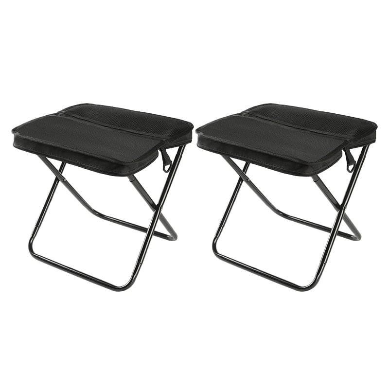 Foldable backpack stool for outdoor use, compact and durable, in Khaki, suitable for hiking and fishing, supports 150 kg.