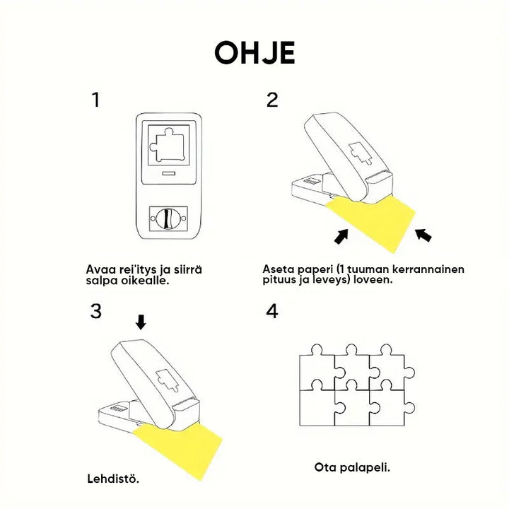 Gør-det-selv stiksav til mænd, sort-brun. håndtag, skarpt blad