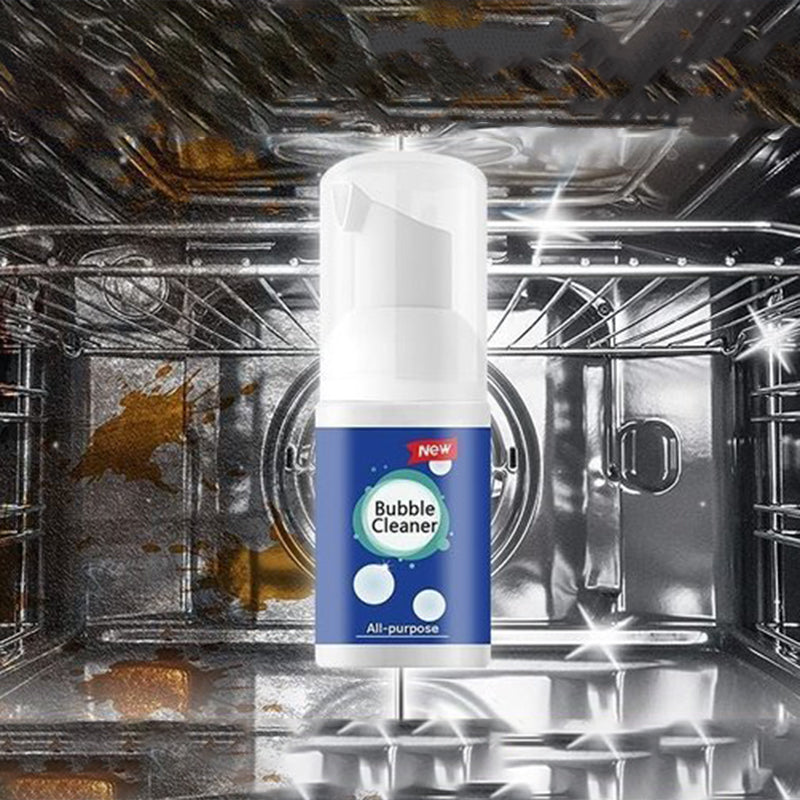 Effektiv skyllefrie rense spray til køkkenpletter med klar væske og praktisk sprayflaske.