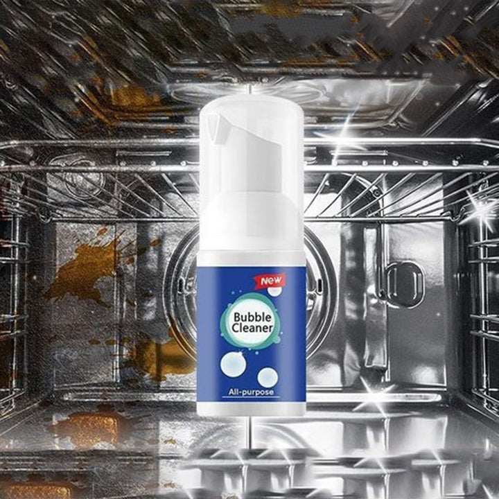 Effektiv skyllefrie rense spray til køkkenpletter med klar væske og praktisk sprayflaske.