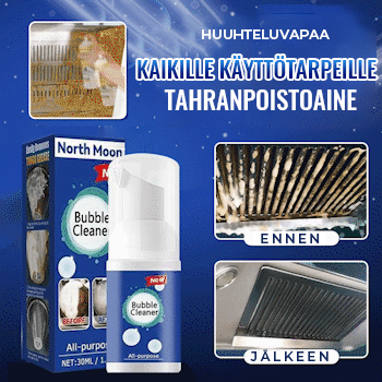 Effektiv skyllefrie rense spray til køkkenpletter med klar væske og praktisk sprayflaske.
