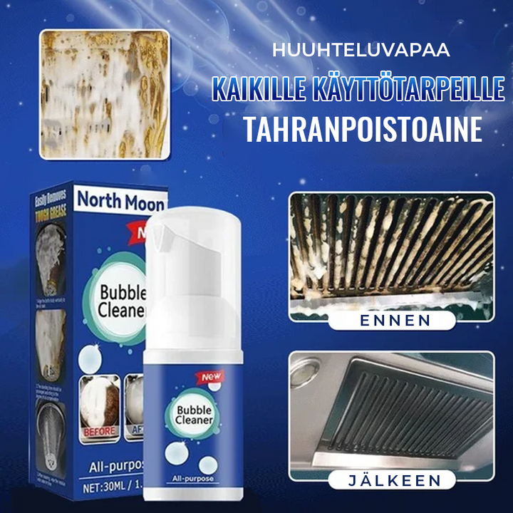 Effektiv skyllefrie rense spray til køkkenpletter med klar væske og praktisk sprayflaske.
