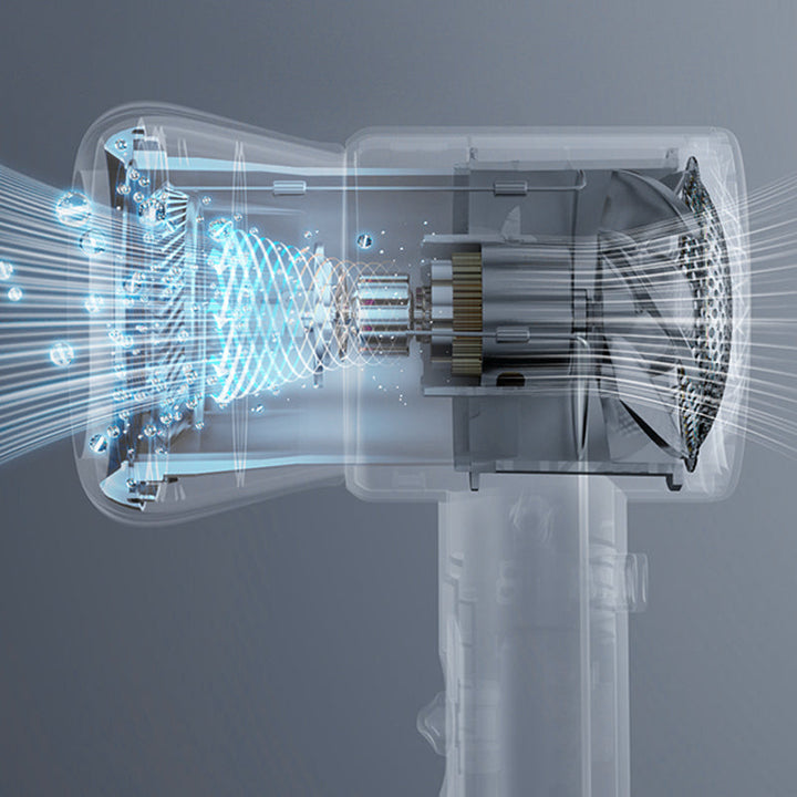 Kraftfuld og støjsvag kanalventilator, kombinerer moderne design og energieffektiv ydeevne, alsidig i brug.