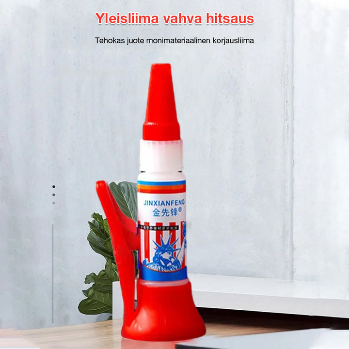 Stærkt multimateriale reparationslim, klar tube, 50ml, til hurtige reparationer af træ, keramik, plastik og metal.