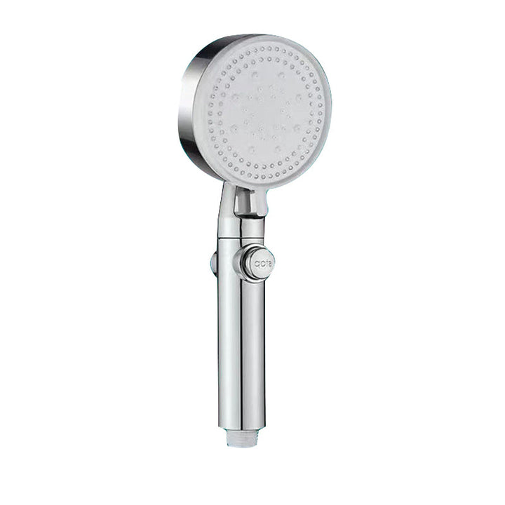 Effektiv sort og sølv højtryksbruser til husholdningsrengøring, ergonomisk design, størrelse 25 × 9 × 3.5 cm.