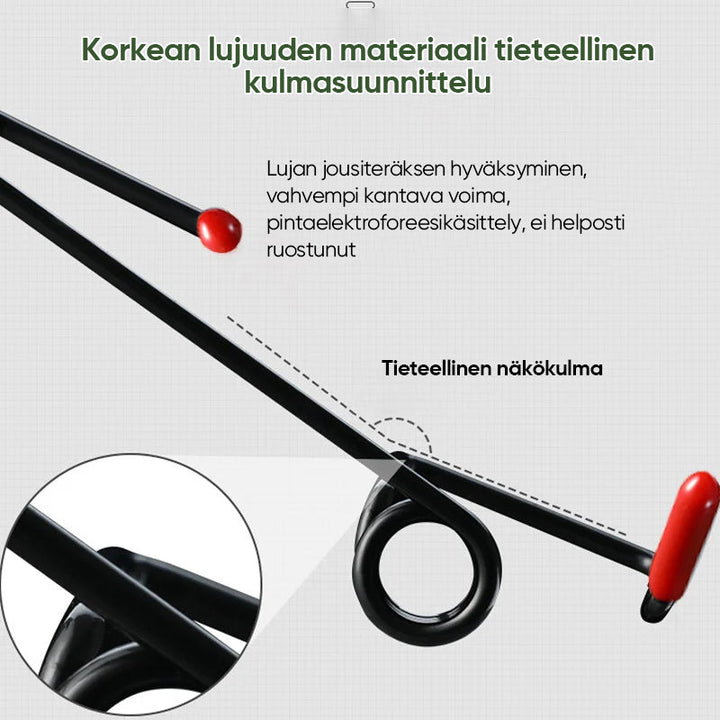 Effektiv trykforstærker til forrudeviskere, forbedrer udsynet i regn og sne, stålmateriale, forhindrer vibrationer.
