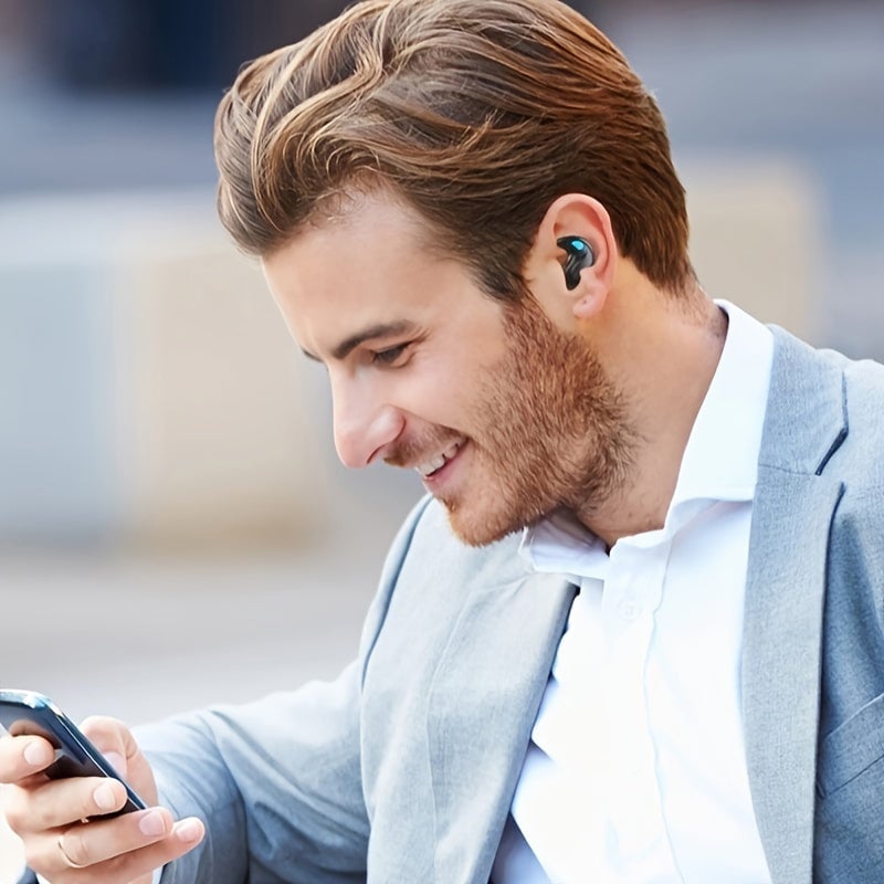 Stilfulde trådløse dame Bluetooth 5.3 hovedtelefoner i flere farver, minimalistisk design, perfekt lydgengivelse.