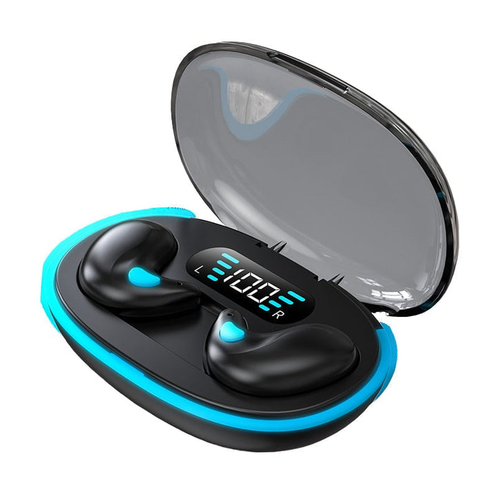 Stilfulde trådløse dame Bluetooth 5.3 hovedtelefoner i flere farver, minimalistisk design, perfekt lydgengivelse.