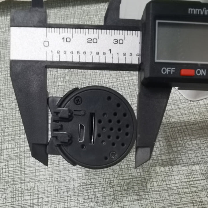 Elegant 1080P HD Mini WIFI-kamera, lille sort design, hjemmebeskyttelse, højkvalitetsvideo, intelligent bevægelsesdetektering.