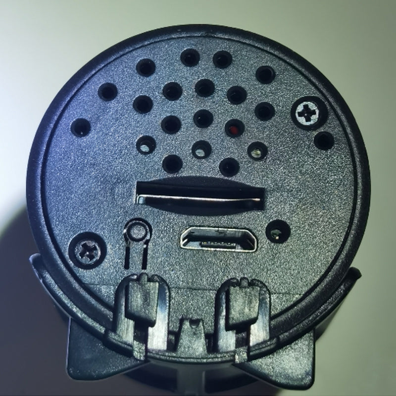 Elegant 1080P HD Mini WIFI-kamera, lille sort design, hjemmebeskyttelse, højkvalitetsvideo, intelligent bevægelsesdetektering.