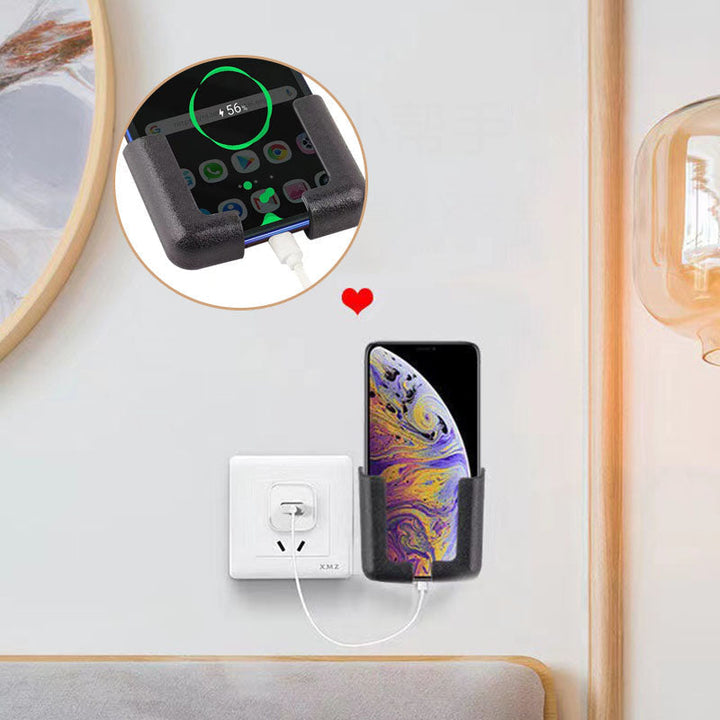 Alsidig PVC-mobilholder til bil, justerbar og flerfarvet, tilbyder sikkert greb og opladningsmulighed.