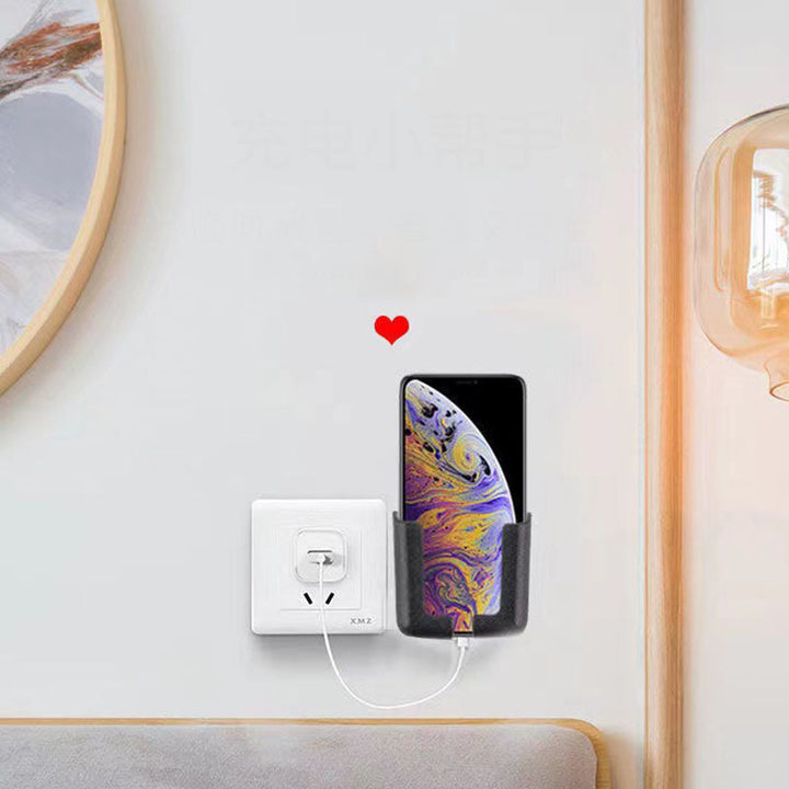 Alsidig PVC-mobilholder til bil, justerbar og flerfarvet, tilbyder sikkert greb og opladningsmulighed.