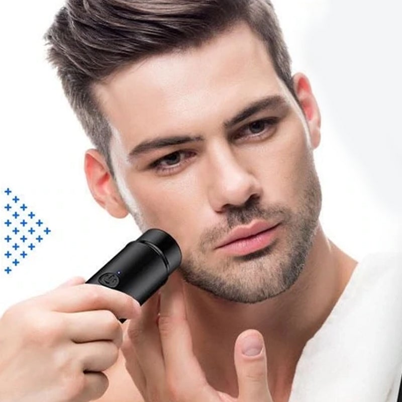 Unisex IPX7 vandtæt rejsebarbermaskine med genopladeligt batteri, 15-bladet, elegant aluminiumskrop, lommevenlig og kraftfuld.