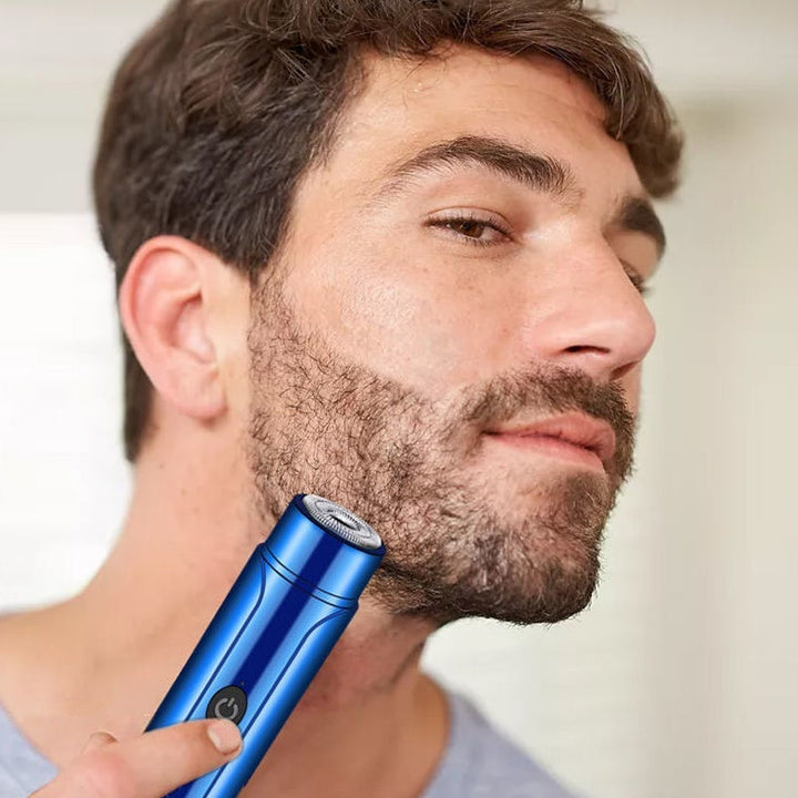 Unisex IPX7 vandtæt rejsebarbermaskine med genopladeligt batteri, 15-bladet, elegant aluminiumskrop, lommevenlig og kraftfuld.