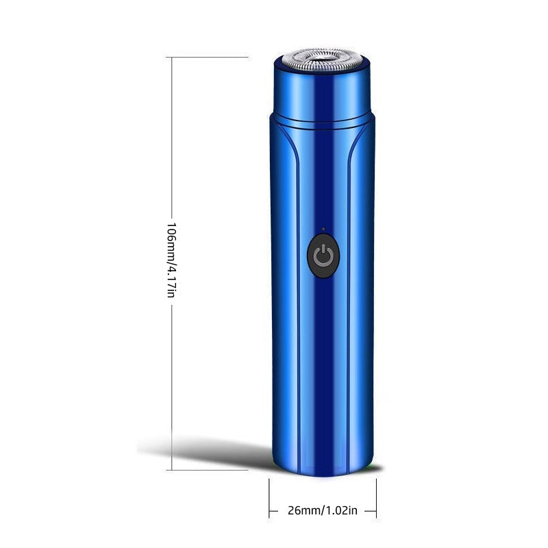 Unisex IPX7 vandtæt rejsebarbermaskine med genopladeligt batteri, 15-bladet, elegant aluminiumskrop, lommevenlig og kraftfuld.