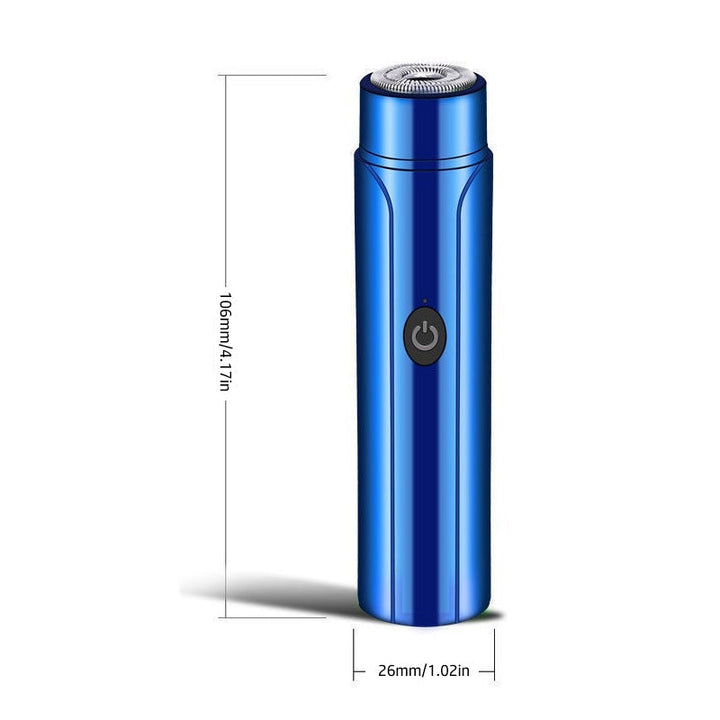 Unisex IPX7 vandtæt rejsebarbermaskine med genopladeligt batteri, 15-bladet, elegant aluminiumskrop, lommevenlig og kraftfuld.