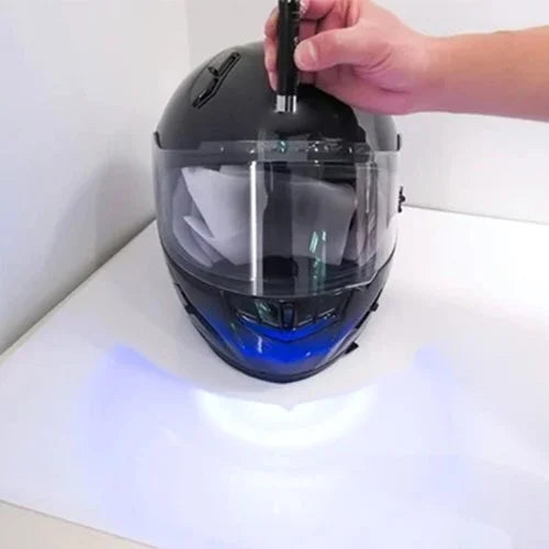 Unisex fotokromisk hjelmvisir, der forhindrer dug og beskytter mod regn, med innovativt og fotokromatisk design.